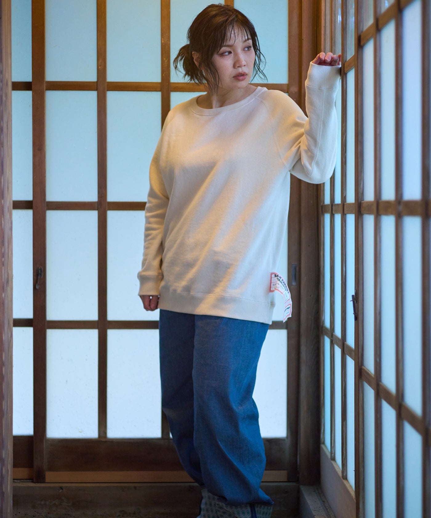 Movie ticket sweat shirt