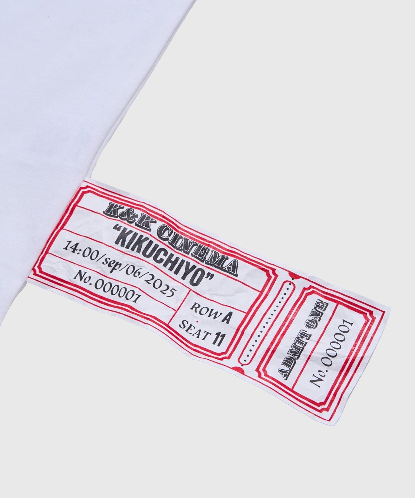 Movie ticket T-shirt