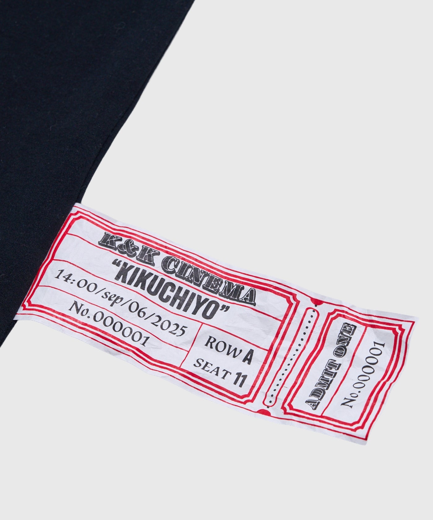 Movie ticket T-shirt